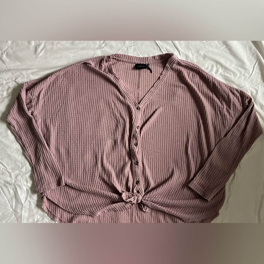 Urban Outfitters “out from under” knotted shirt